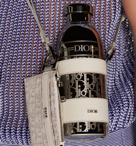 dior aqua bottle with strap